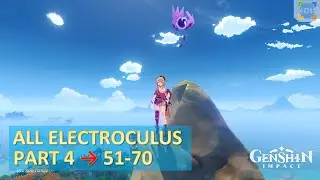 All Electroculus Part 4 Location Full Guide - Genshin Impact