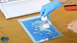 How to do Glass etching with Armour Etch and the Silhouette Cameo 5