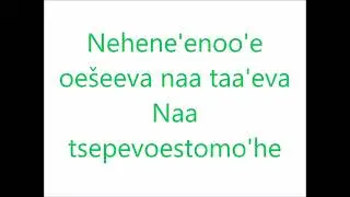 Santa Claus Is Coming To Town (Cheyenne language)