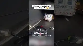 Biker doing the police’s job 😔