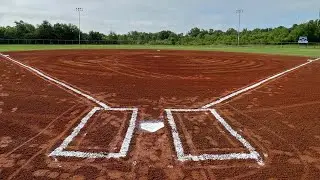 Dragging a Ball Field! #dirt #baseball #diamond