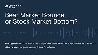 Bear Market Bounce or Stock Market Bottom?