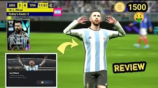 efootball 2024 messi pack review||