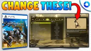 Change These Monster Hunter Wilds Settings BEFORE Playing!