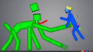 Using *NEW* MUTATION Syringe on Rainbow Friends Chapter 2 - People Playground Gameplay