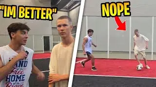 FOOTBALL Match between Fortnite Streamers