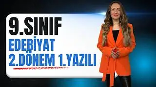 9th Grade Literature 2nd Term 1st Written Exam - Real Exam Questions - 2026 Maarif Model