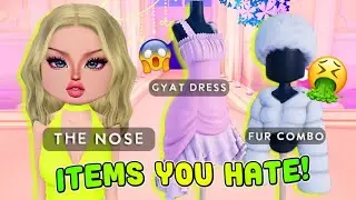 How To Style ITEMS YOU HATE in Dress To impress, DTI on Roblox