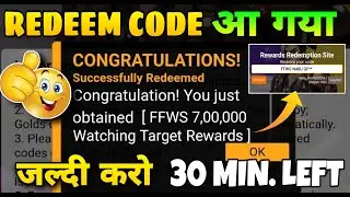 Free Fire Redeem Code Today 21 May | FFWS Redeem Code Today | FF Redeem Code Today | FF Redeem Code