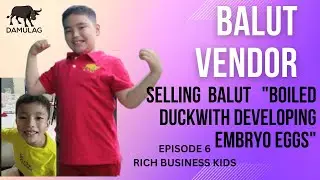 Selling Balut (boiled eggs premature chicks)