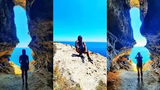 EXPLORING THE FISHERMAN'S CAVE IN MALTA