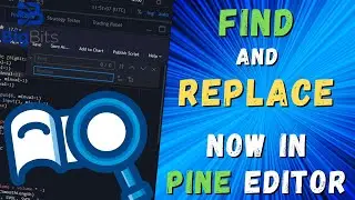 TradingView Find and Replace - New Feature in Pine Editor