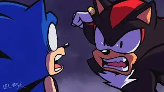 GRIT THOSE TEETH!|Sonic Vs Shadow Animation Dub