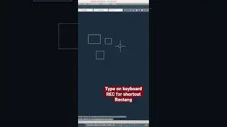 Shortcut keyboard autocad for Rectang 