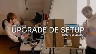 Upgrading my setup | A day in the life of a student web developer