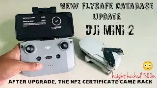 DJI MINI2 FLY SAFE DATA upgrade - NFZ certificate dronehacks come back on DJI FLY app 