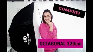 Comprei um Softbox Octagonal Greika 120cm. Vou te contar a minha experiência com ele!