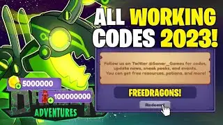 *NEW* ALL WORKING CODES FOR DRAGON ADVENTURES IN 2023! ROBLOX DRAGON ADVENTURES CODES