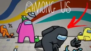 amongão preto!among us