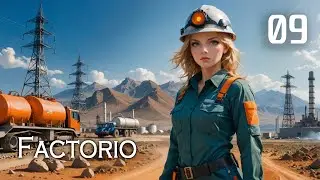 Factorio #09 Продолжаем расширять базу, начинаем строить молл