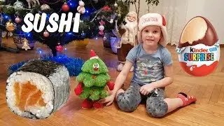 Первый раз делаю Суши 🍣 и украшаю Ёлку 🎄