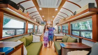 You've never seen a tiny house like this: Stunning bus conversion