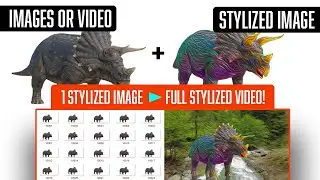 Free Tool Image-to-Video Artistic Style Transfer in Minutes!