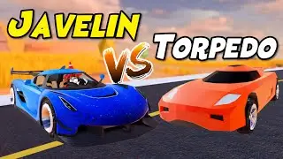 JAVELIN vs TORPEDO Jailbreak Supercar Top Speed Test (Roblox Jailbreak)