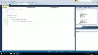 Beginner's guide to C# and VS2017: 002 The Hello World console application