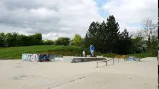 long nose manual on a scooter - Sebastian Pearson
