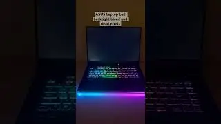 ASUS ROG STRIX G16 (2023) Laptop bad backlight bleed + dead pixels 🥲 #gaming #asusrogstrix #laptop