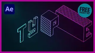 Animated Isometric Type in After Effects