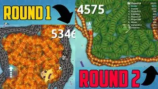 Snake. Io - Biggest Snake Trapped By Tiny Snake! Epic Snake Io Gameplay