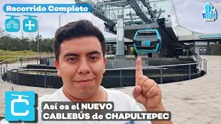 Así es el NUEVO CABLEBUS en CHAPULTEPEC! Línea 3 (Vlog)