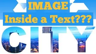 HOW TO PUT AN IMAGE INSIDE A TEXT IN POWERPOINT 2020 /  MicrosoftTutorial /Amethy TV