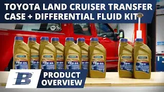 Toyota Land Cruiser Transfer Case Differential Fluid Change Kit Product Overview (2013-2021)