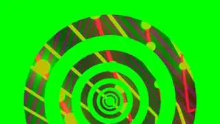 COLOURFUL CIRCLE | GREEN SCREEN EFFECT | ON GREEN SCREEN
