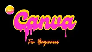How to create 3D Paint Dripping Text Effect with Canva Free Version | canva tutorial