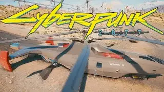 Cyberpunk 2077 - CyberScript Mod: Flyable Valgus Helicopter