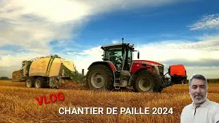 VLOG 2024 : UN BEAU CHANTIER DE PAILLE POUR COMMENCER CETTE SAISON 😃#1.