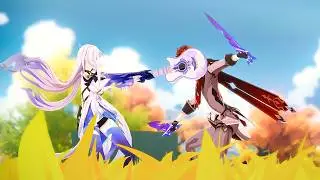 When Tartaglia (Childe) Meet Skirk | Genshin impact Animation