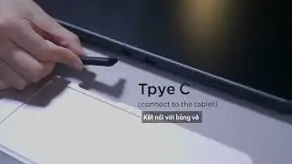 Vietsub: Kết Nối Cáp 3 Trong 1 Ugee U Series [Hướng Dẫn Ngắn Gọn]