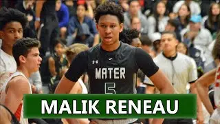 Mater Academy 2022 PF Malik Reneau Scores 18 Points | Skills, Moves, Buckets