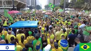Manifestação avenida Paulista -SP -  pelo Estado Democrático de Direito -  25.fevereiro.2024