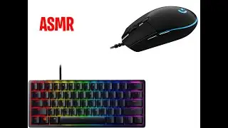 ASMR mouse and keyboard