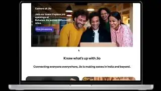 Jio Website Redesign in Figma