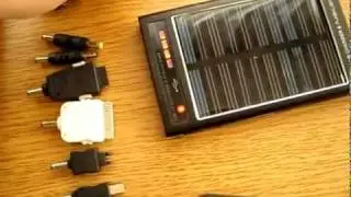 Зарядное устройство на солнечных батареях 2600mAh
