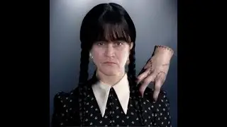 ДЕВОЧКА УЭНСДЕЙ С ПОСЛЕДНЕЙ ПАРТЫ🖤💔