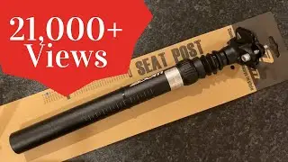 Zoom Bike Seat Post Suspension | Amazon Must Haves | Unboxing