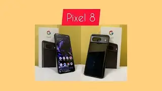 Google Pixel 8 unboxing and setup